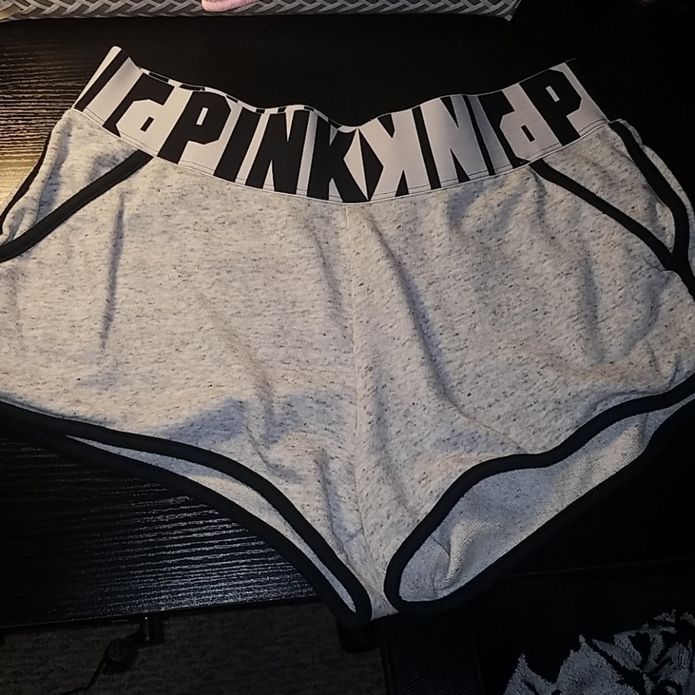 Victoria's Secret PINK shorts.